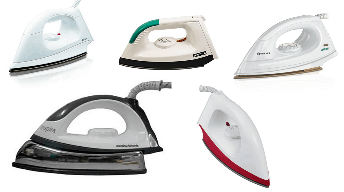 What Are Top 5 Best Dry Irons Around Rs.1000 in India ?
