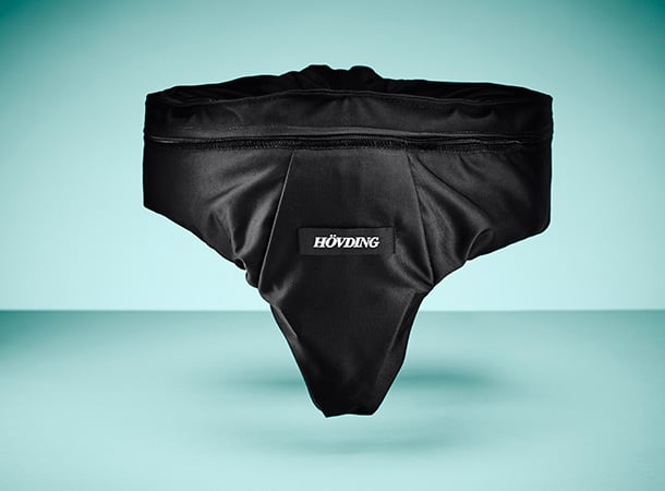The Invisible Bike Helmet by Hovding Airbag for Urban Cyclists
