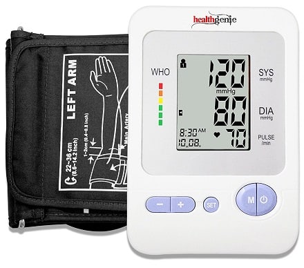 Healthgenie BPM02 Upper Arm Blood Pressure Monitor