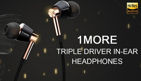 1More triple driver earphone thx