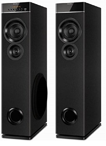 Philips SPT-6660 2.0 Channel Tower Speakers