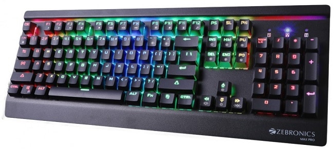 Zebronics Max Pro Gaming Keyboard