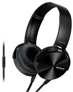 Sony Extra Bass MDR-XB450AP On-Ear Headphones