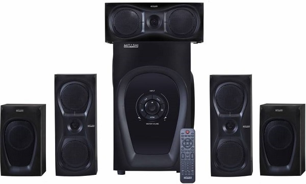 Mitashi 9500 Watts PMPO 5.1 Ch. HT 6125 BT 5.1 Home Theatre System