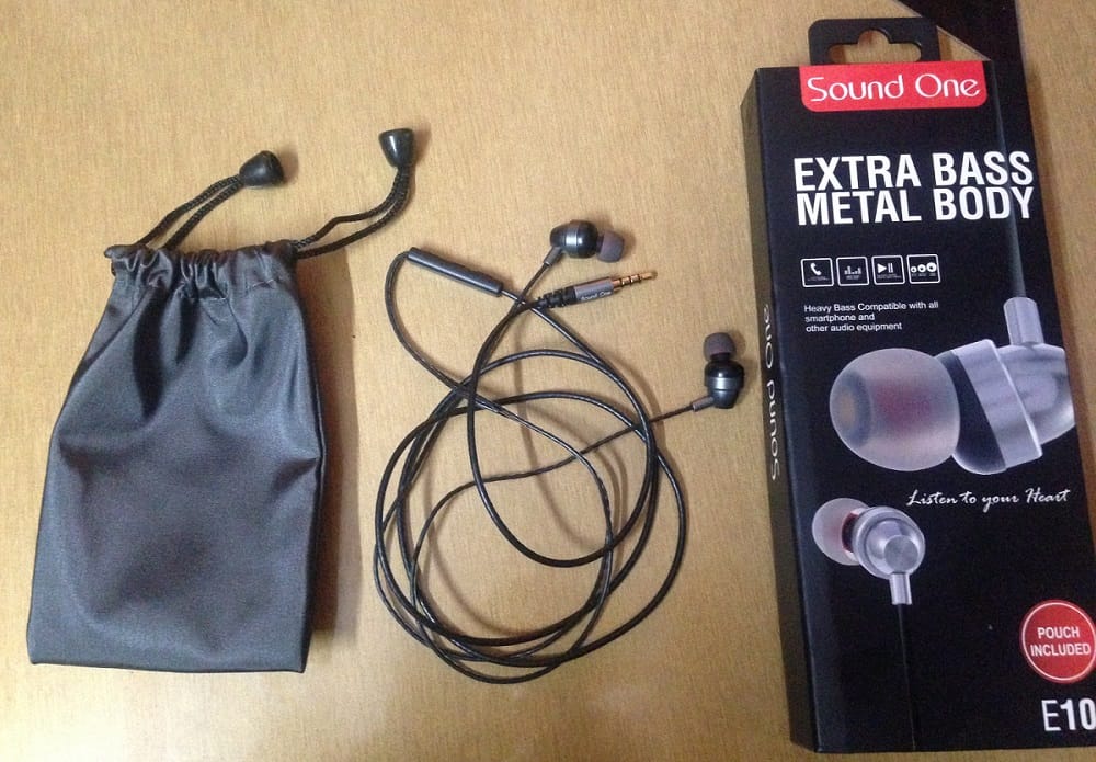 Sound One E10 Earphones With Mic Full Review