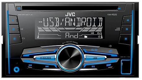 JVC MOS-FET 50W x 4 2-DIN CD Receiver