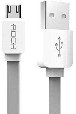 Rock Universal Micro USB Flat Data Cable