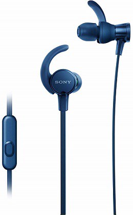 Sony Extra Bass MDR-XB510AS in-Ear Sports Headphones with Mic