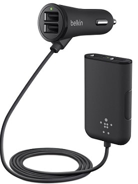 Belkin Road Rockstar F8M935bt06-BLK Car Charger