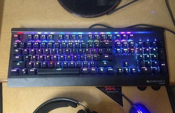 Zebronics Max Pro Gaming Kaeyboard
