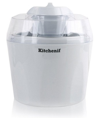 Kitchenif Ice Cream, Sorbet, Slush & Frozen Yoghurt Maker Capacity 1.5 Liters