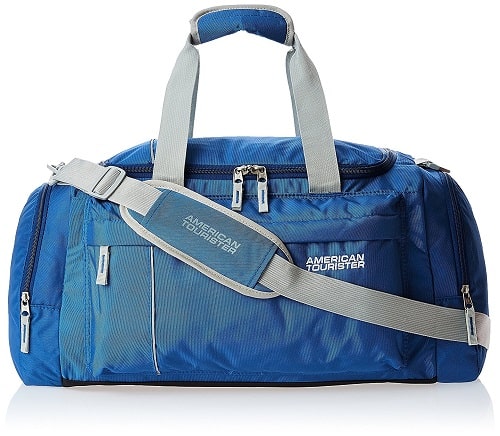 American Tourister Nylon 55 cms Blue Travel Duffle Bag