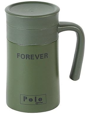 Polo Lifetime Double Walled Stainless Steel Vaccum Mug