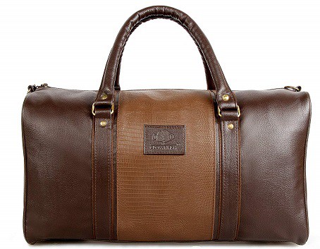 The Clownfish Ambiance Series Unisex Synthetic Brown Duffle Travel Bag