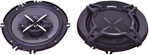 Woodman WM-1652 6-inch 280-Watt 3-Way Co-Axial Speakers