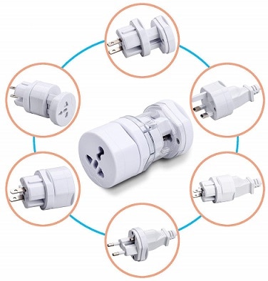 Sharp Plus International Travel Adapter All In One