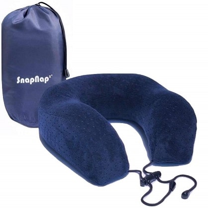 Snapnap Royal Blue Travel Pillow