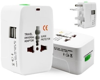 TECH SHOP Universal Adapter Worldwide Travel Adapter