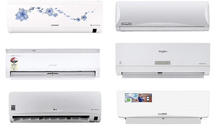 Top 10 Best 1 Ton Split AC in India