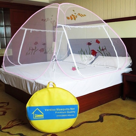 Verdioz Fish Printed Foldable Mosquito Net