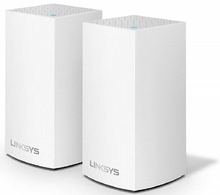Linksys WHW0102 Velop AC1300 Dual-Band Whole Home WiFi Intelligent Mesh System