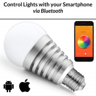 Mansaa Smartshine - Bluetooth Wireless Smart Led Bulb