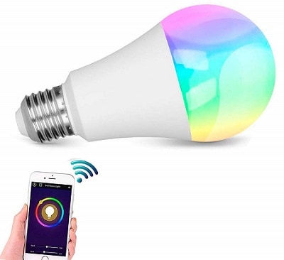lovelyhome Smart WiFi RGB 10W LED Bulb
