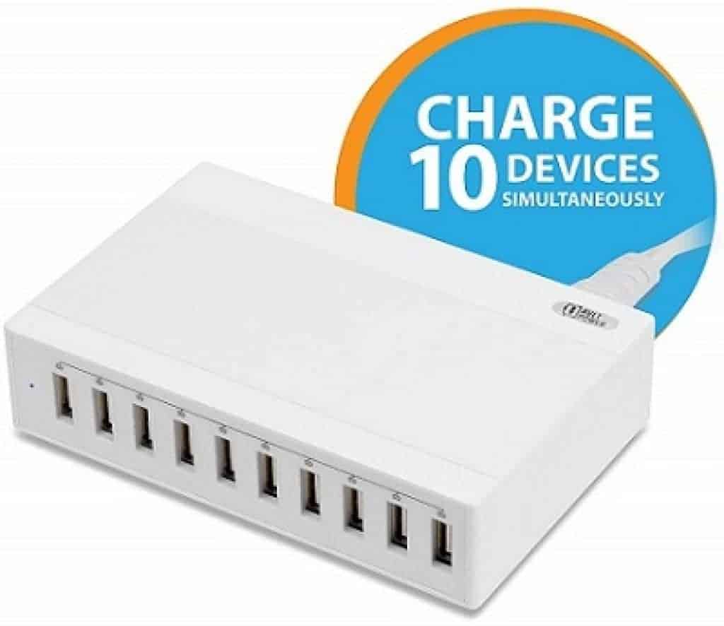 AVLT-Power 60W 10-Port USB Wall Charger
