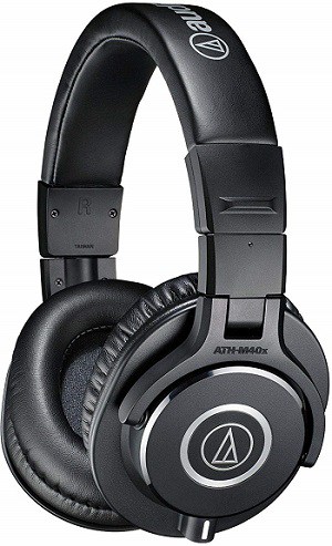 Audio-Technica ATH-M40X Professional Studio Monitor Over-ear Headphones