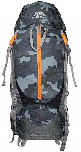 MOUNT TRACK 9106 Nylon 80L Backpack with Rain Cover