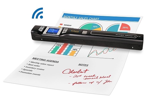 VuPoint Magic Wand Wireless Portable Scanner