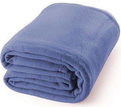 Cloth Fusion Glacial-Polar Fleece Thermal Soft Brush Fabric Single Bed Blanket