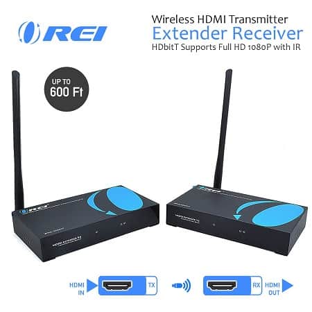 OREI Wireless HDMI Transmitter Extender Receiver