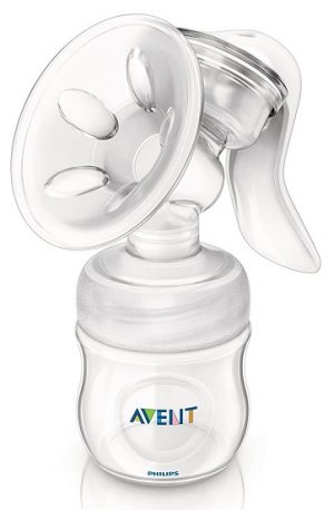 Philips Avent Manual Natural Rubber Breast Pump (White, 40)