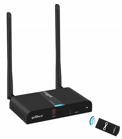 gofanco [Transmitter (TX) Box Only] Multi-Channel Wireless HDMI Transmitter