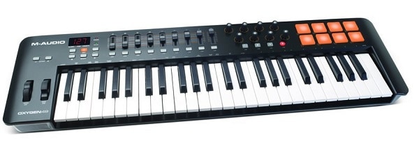 M-Audio Oxygen 49 USB Pad Keyboard MIDI Controller