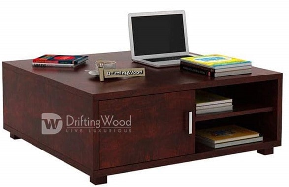 DriftingWood Sheesham Wood Andy Coffee Table for Living Room