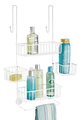 INDIAN DECOR 285600 Over Door Shower Caddy