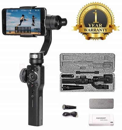 Premsons Smooth 4 Three-Axis Gimbal Smartphone Stabilizer Photo Video Recorder