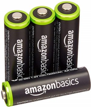 AmazonBasics AA Rechargeable Batteries