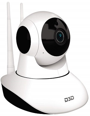 D3D D8810 1080P WiFi Home Security Camera 360 PTZ