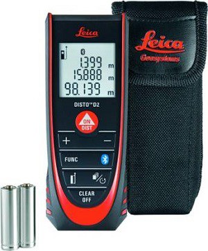 Leica Disto D2 Laser Distance Meter 100m