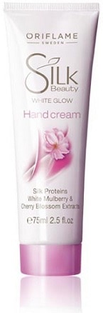 Oriflame Silk Beauty White Glow Hand Cream