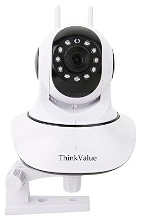 ThinkValue T8855 Wireless HD IP WiFi CCTV Indoor Security Camera