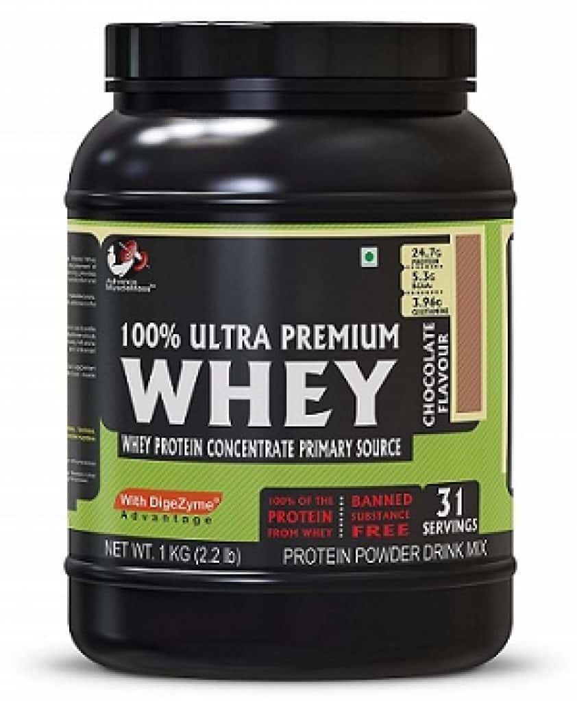 Advance MuscleMass Whey Protein Supplement Powder