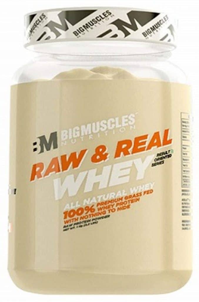 Bigmuscles Nutrition Raw & Real Whey Protein 2.2 lbs