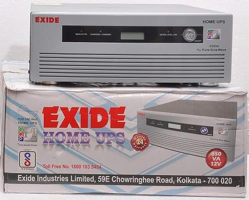 Exide 850Va Pure Sinewave Home Ups Inverter - Digital Display