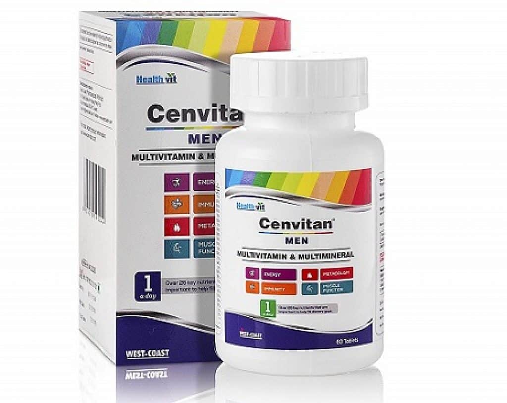 Healthvit Cenvitan Men Multivitamins and Multiminerals Tablets