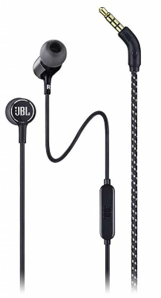 JBL LIVE100 in-Ear Headphones with in-Line Microphone