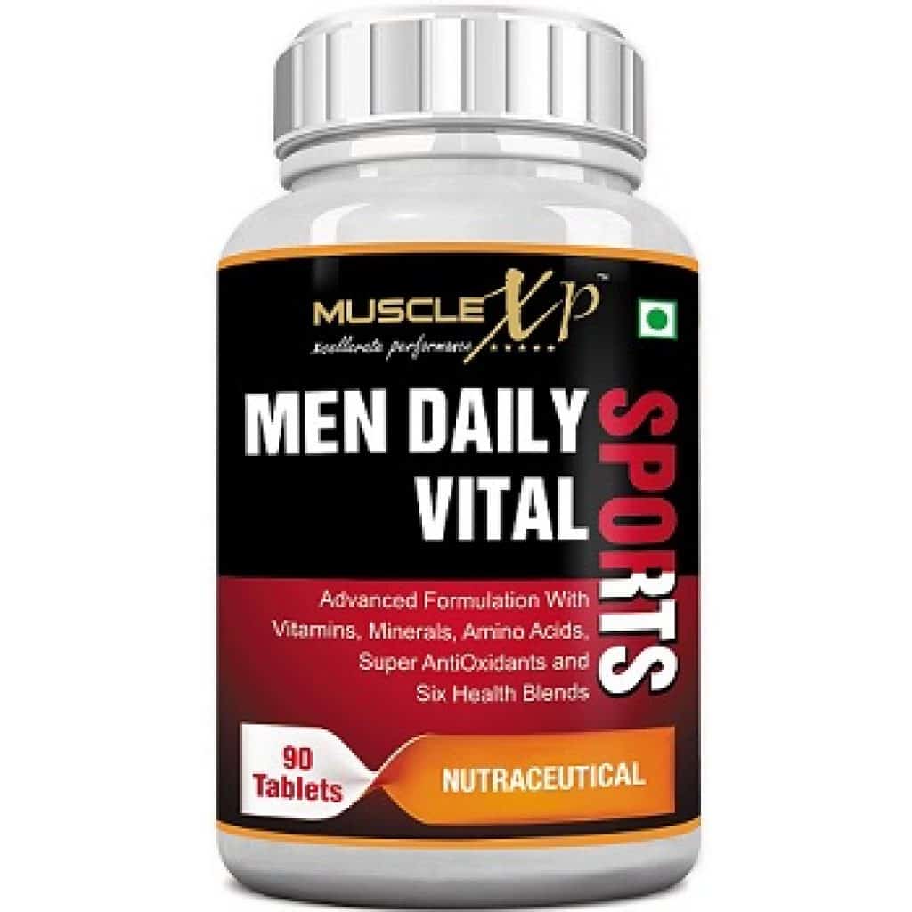 MuscleXP MultiVitamin Men Daily Sports with 47 Nutrients